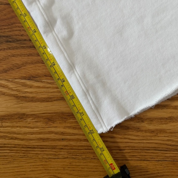 NWOT Frank & Eileen CATHERINE 24" Favorite Sweatpant in White (Size XS) - Picture 6 of 9